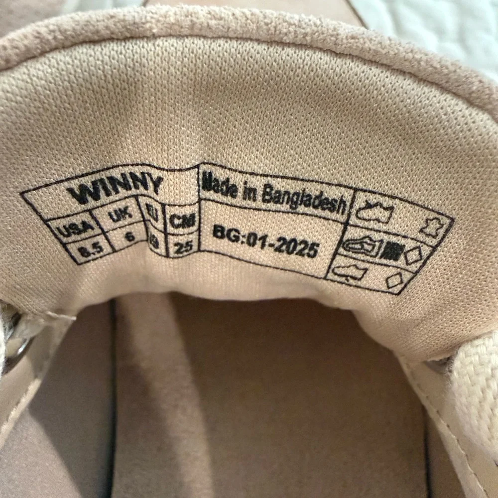 Vionic Women's Beige and Mauve Sneakers - Picture 6 of 6